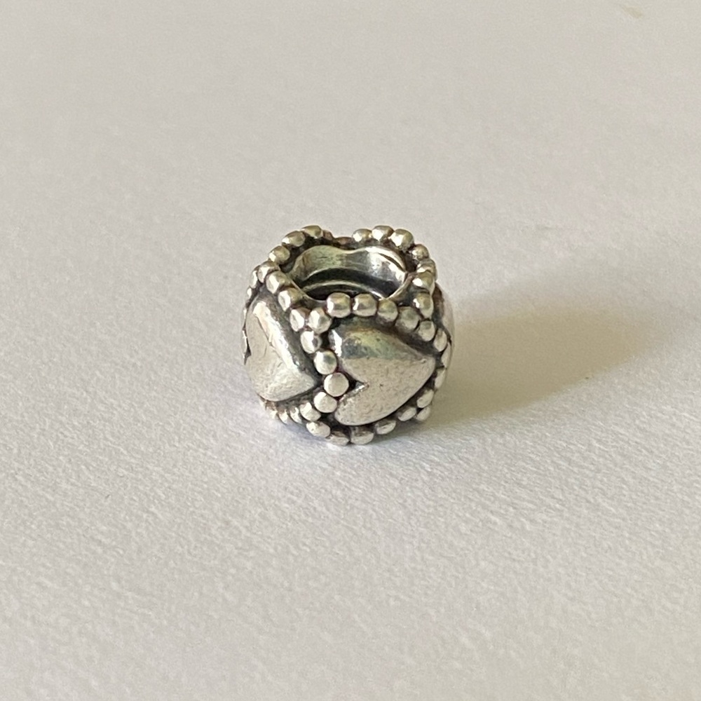 Pandora Everlasting Love Hearts Charm Retired